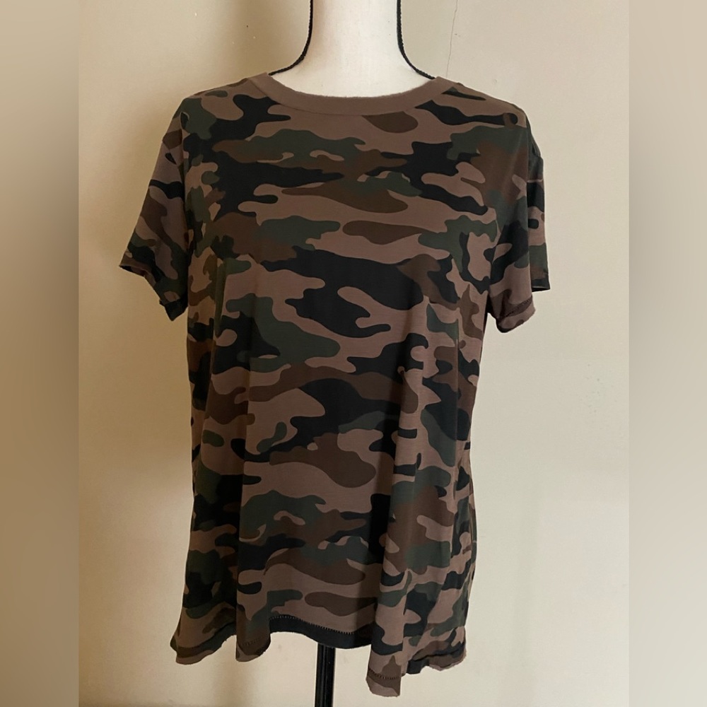 Nili Lotan Camo Top Size Small